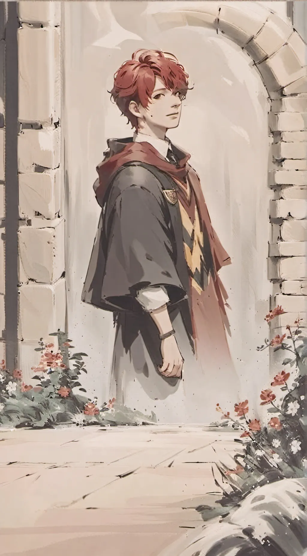 ai character: Ron Weasly background