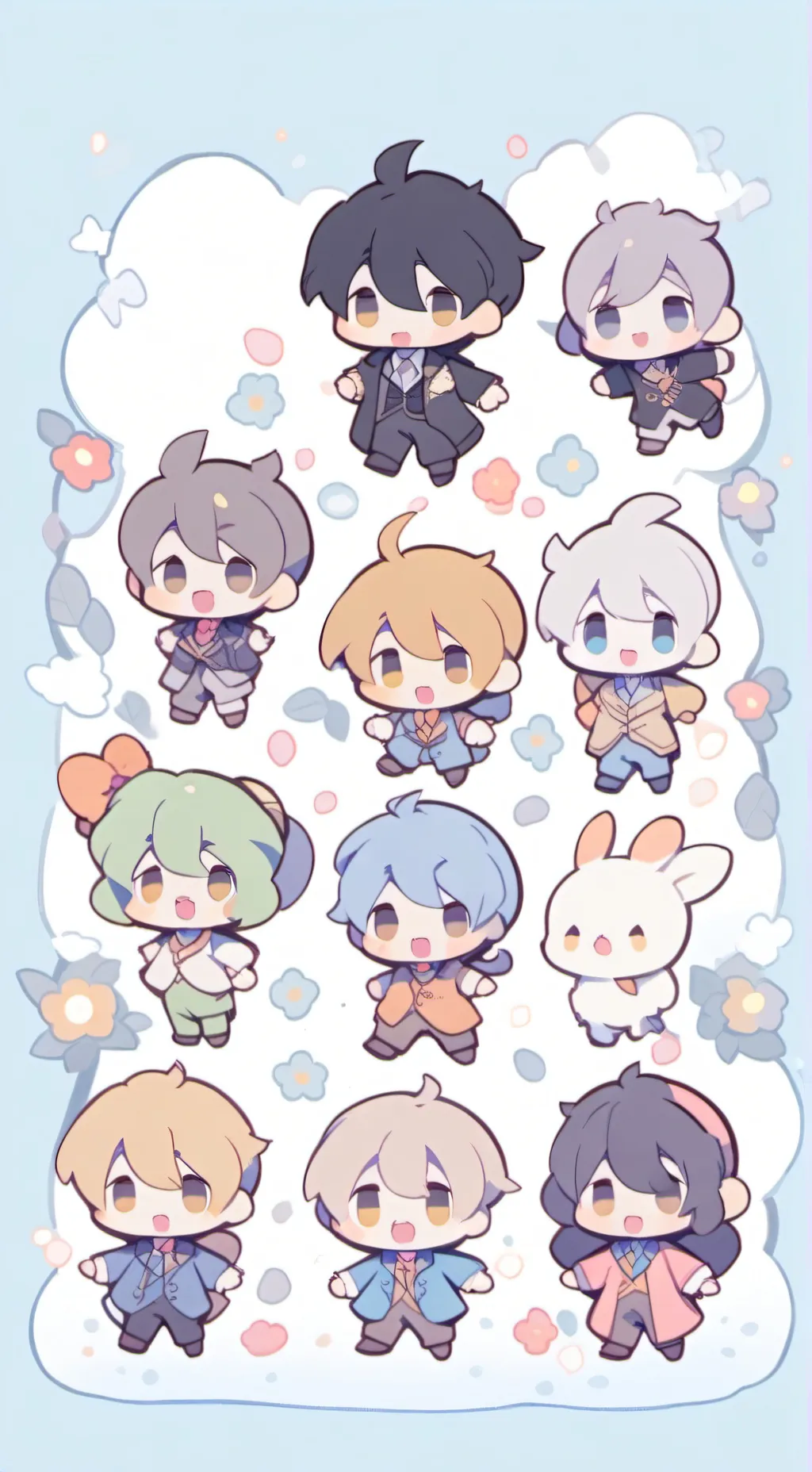 ai character: Scraps and goob background