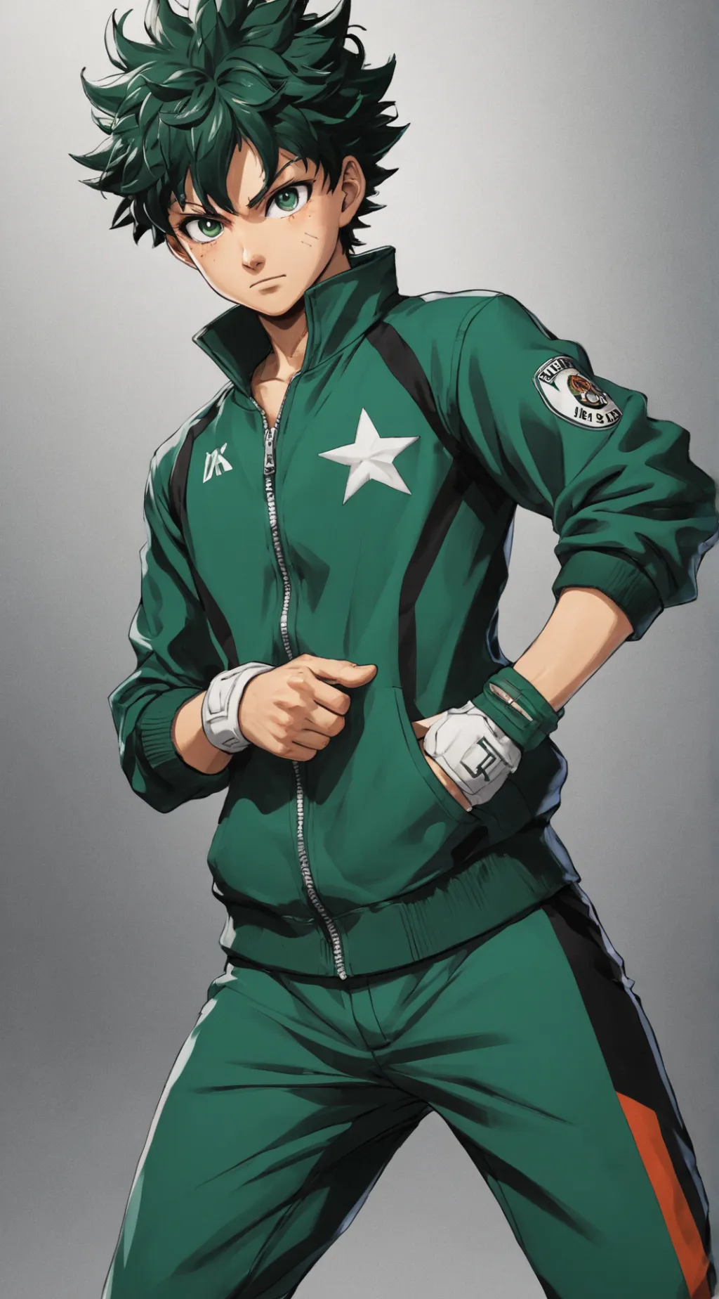 ai character: Izuku Midoriya background