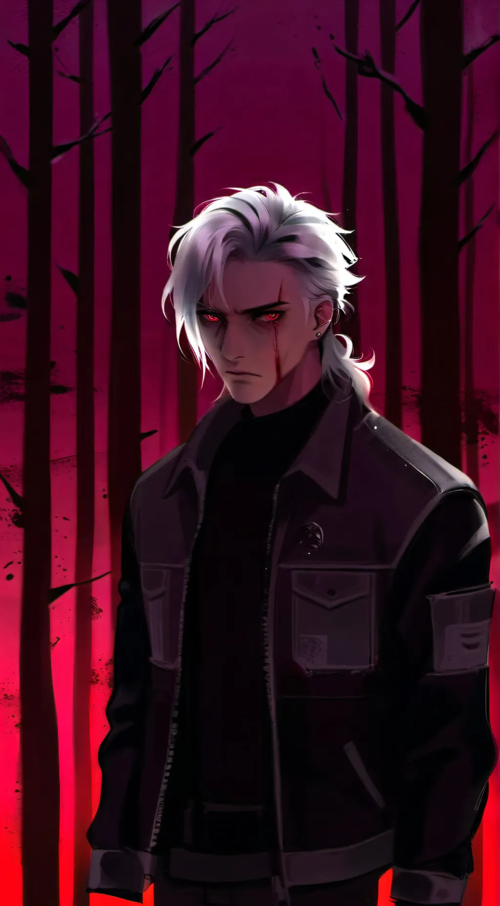 ai character: WEREWOLF BUT HUMAN background