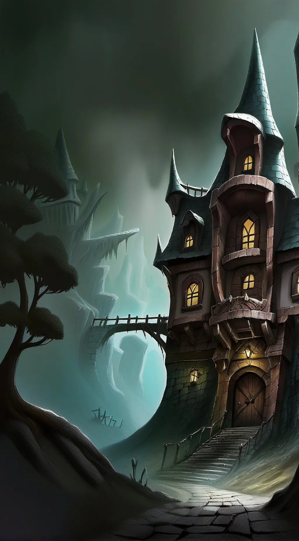 ai character: HH (animals) background