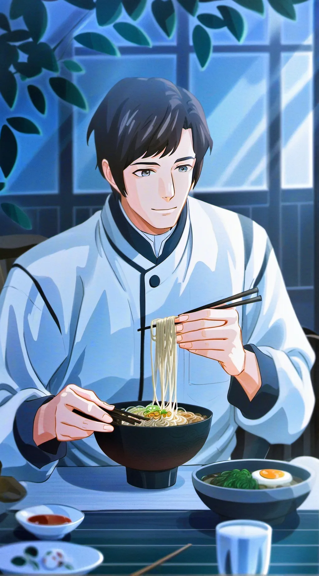 ai character: Hashira background