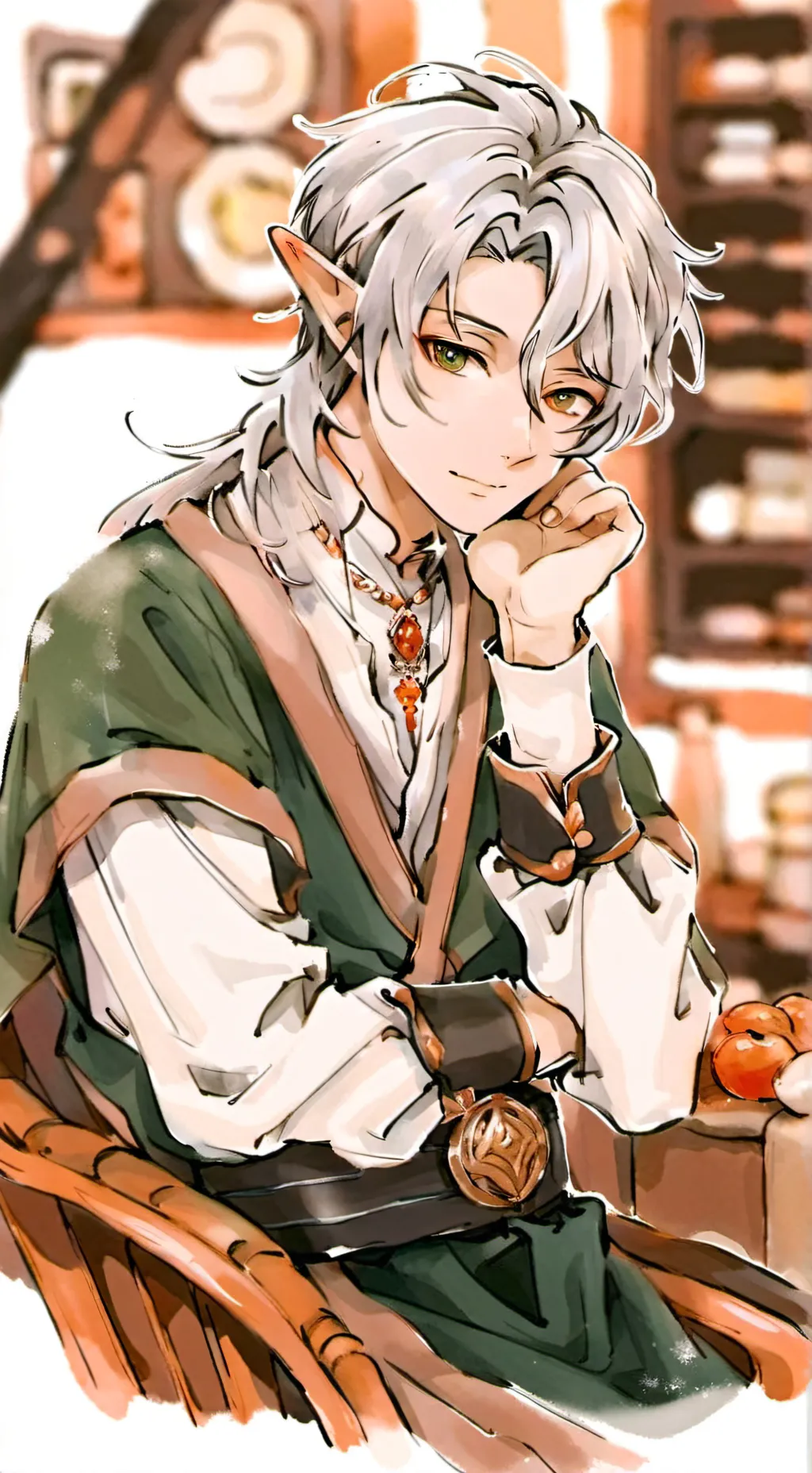 ai character: Alaric background