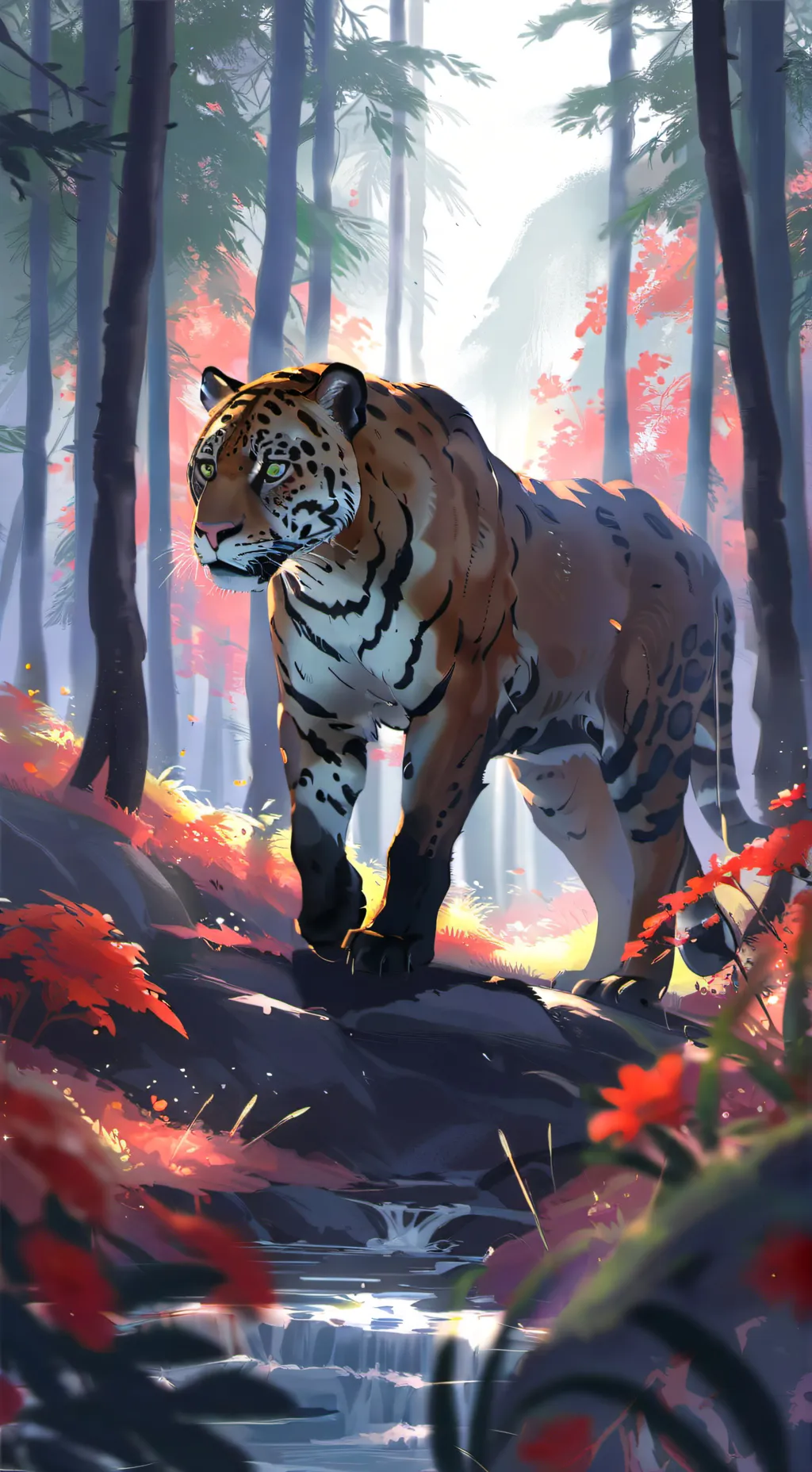 ai character: The Jaguar background