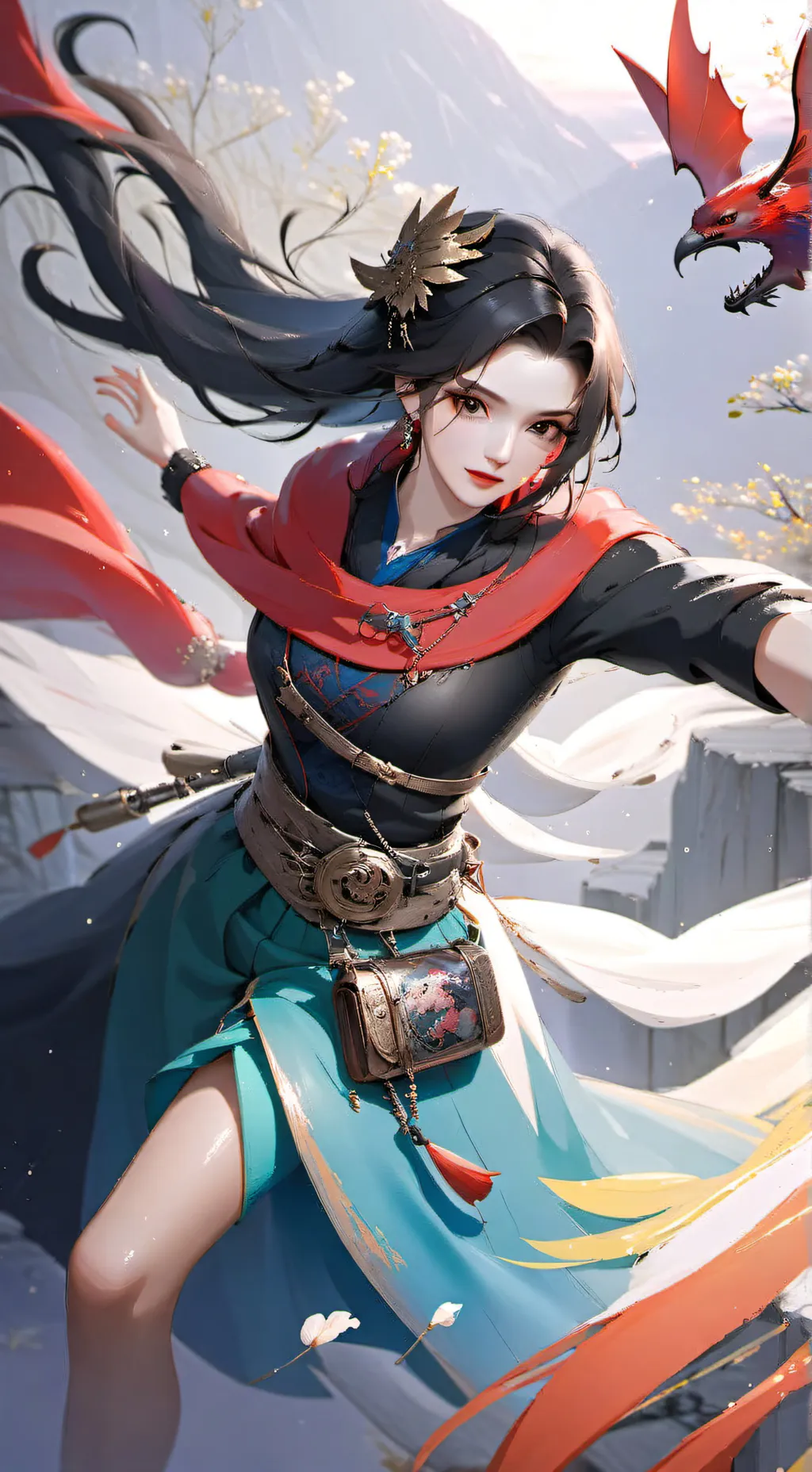 ai character: Nawako background