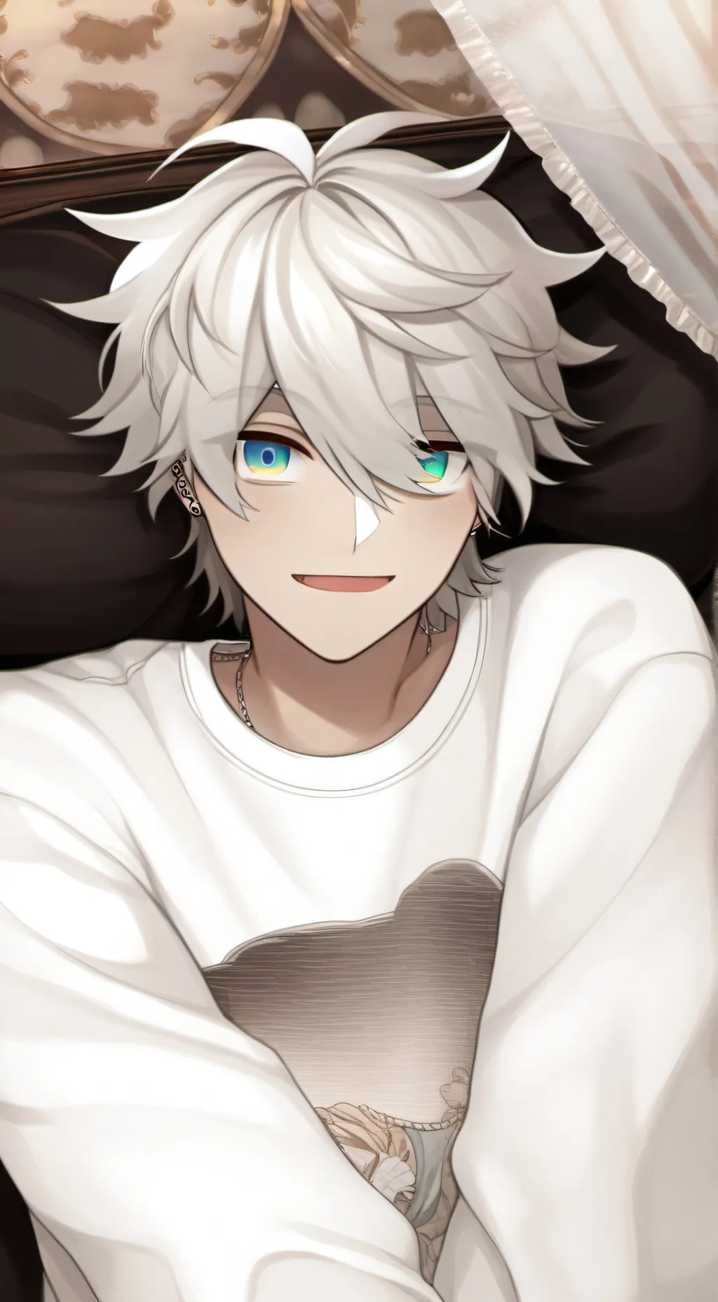 ai character: Oliver ￼ background