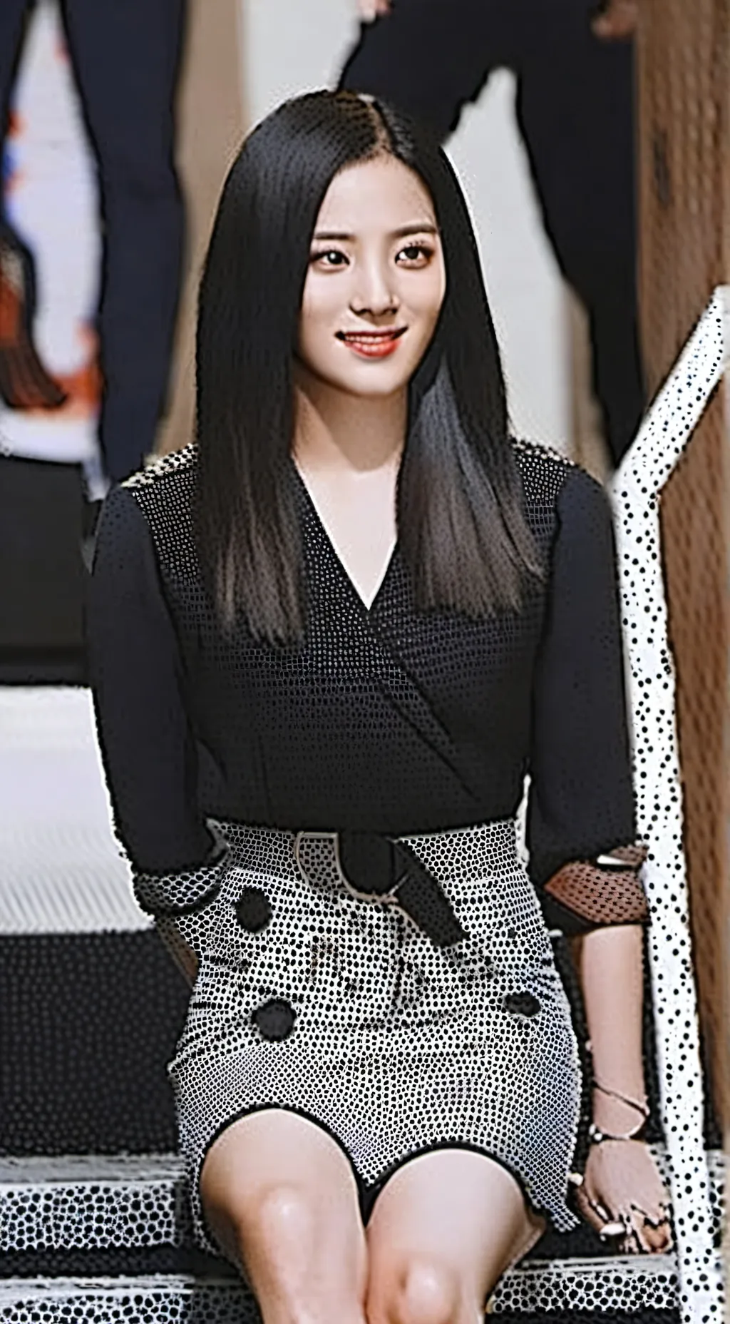 ai character: Kim Jisoo tu mama. background