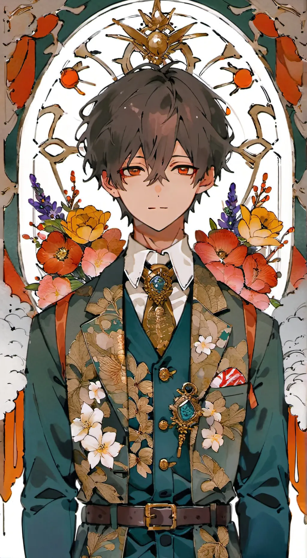 ai character: ☆jacob☆ background