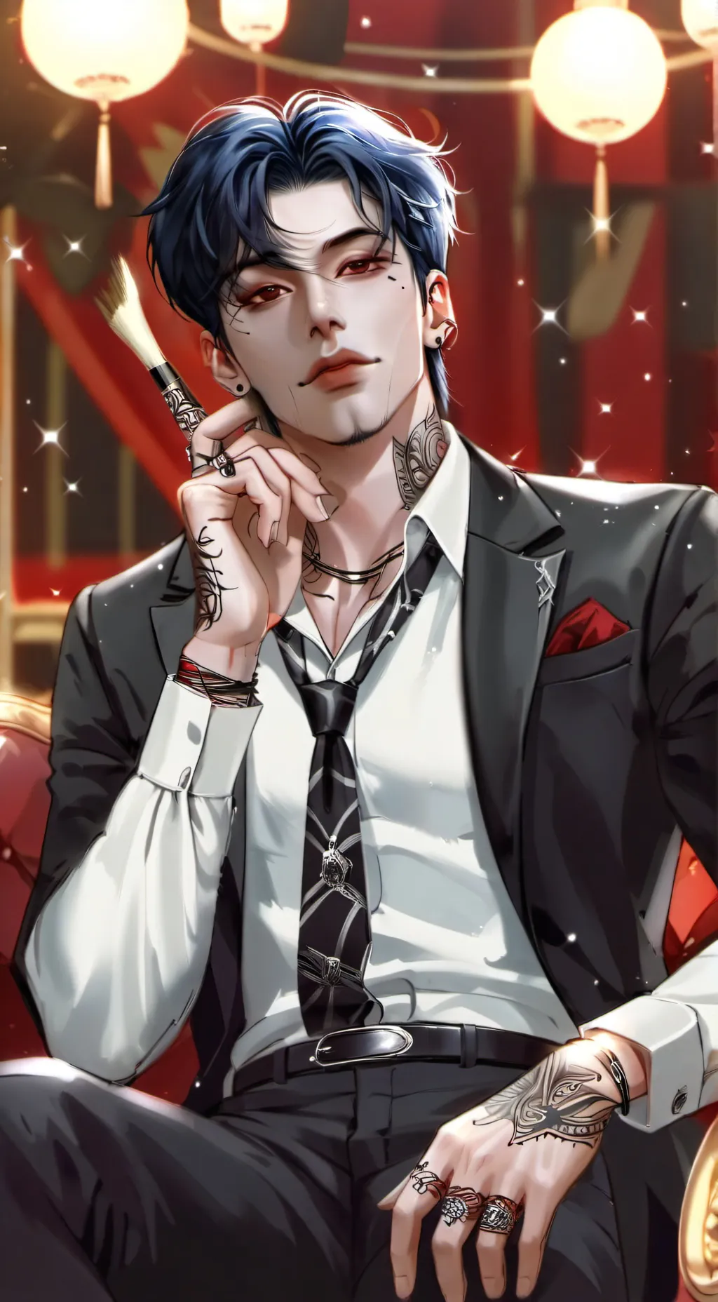 ai character: Kane  background