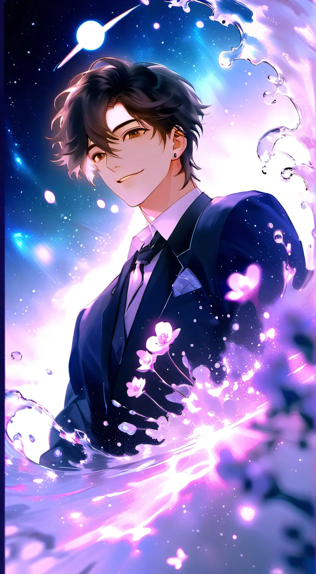 ai character: ★†Liam†★ background