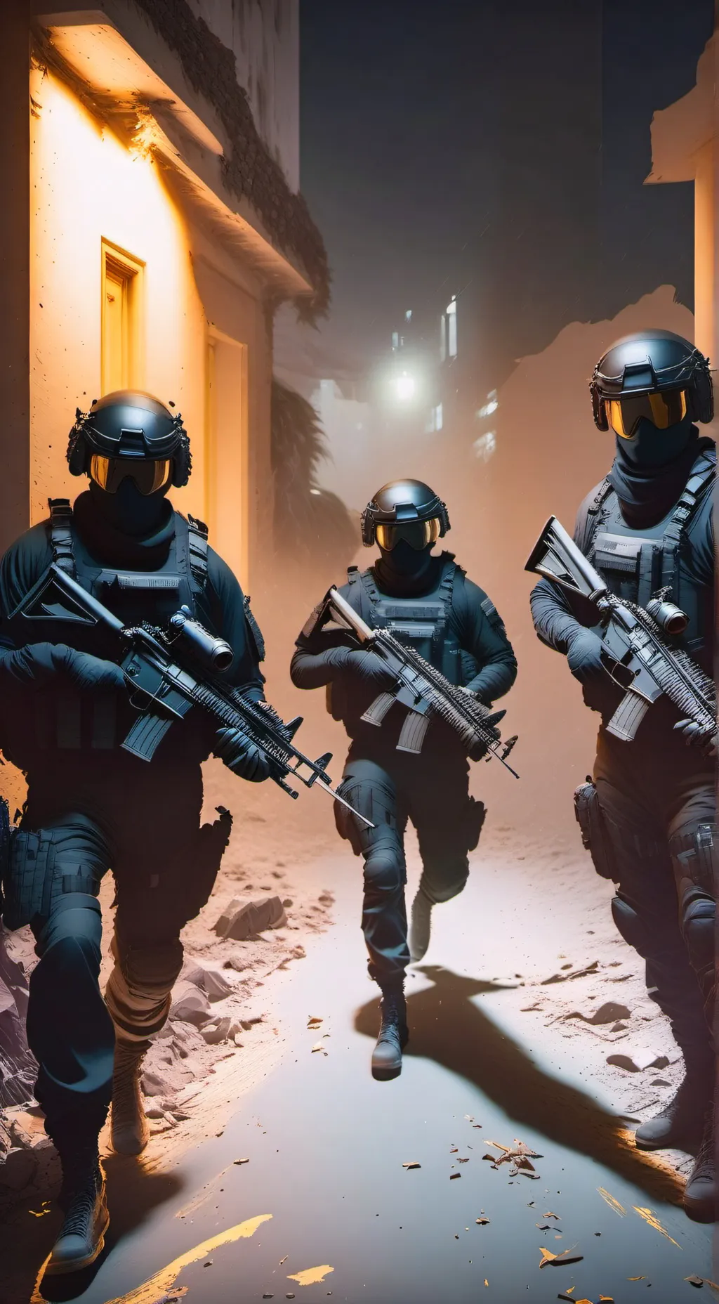 ai character: swat  background