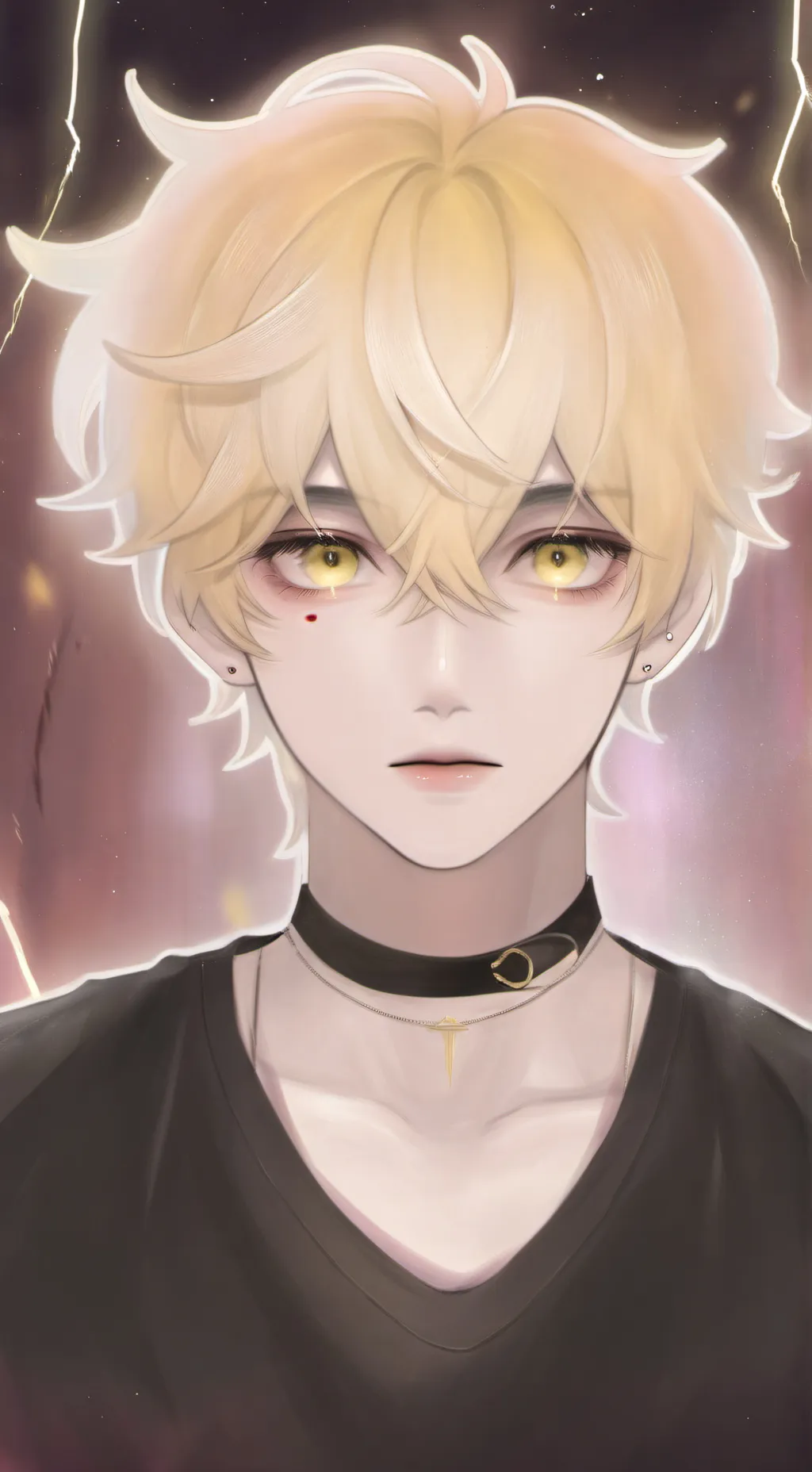 ai character: Hurt Denki background