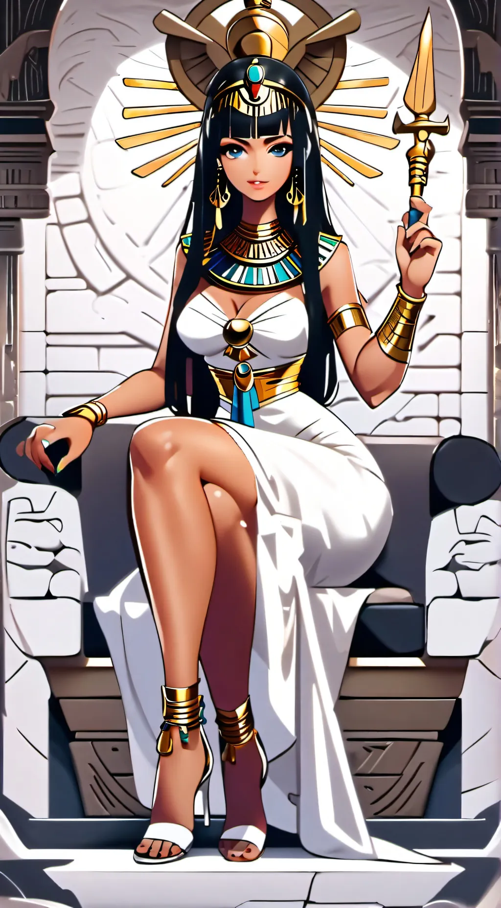 ai character: Annuket background