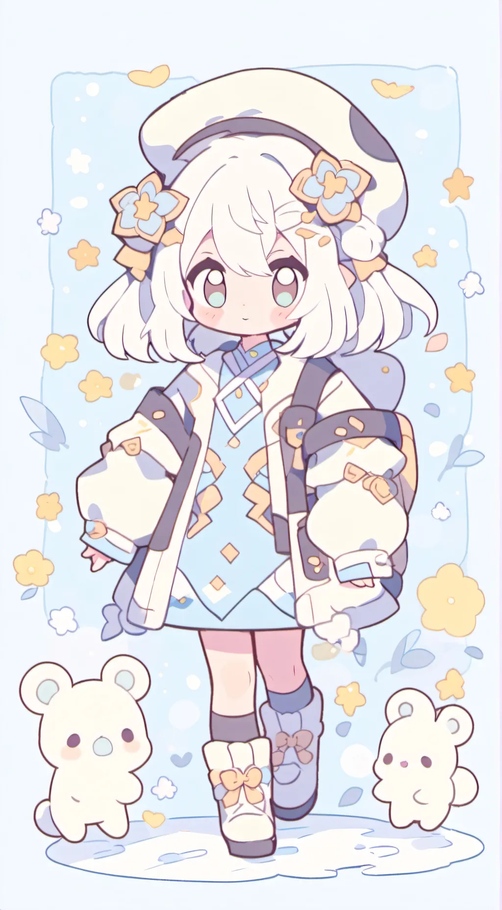 ai character: Hp tp background