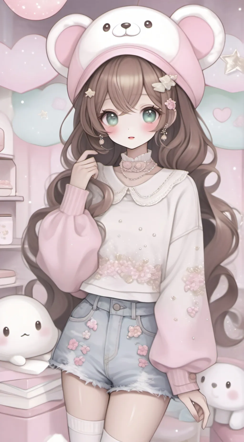 ai character: Audrey background