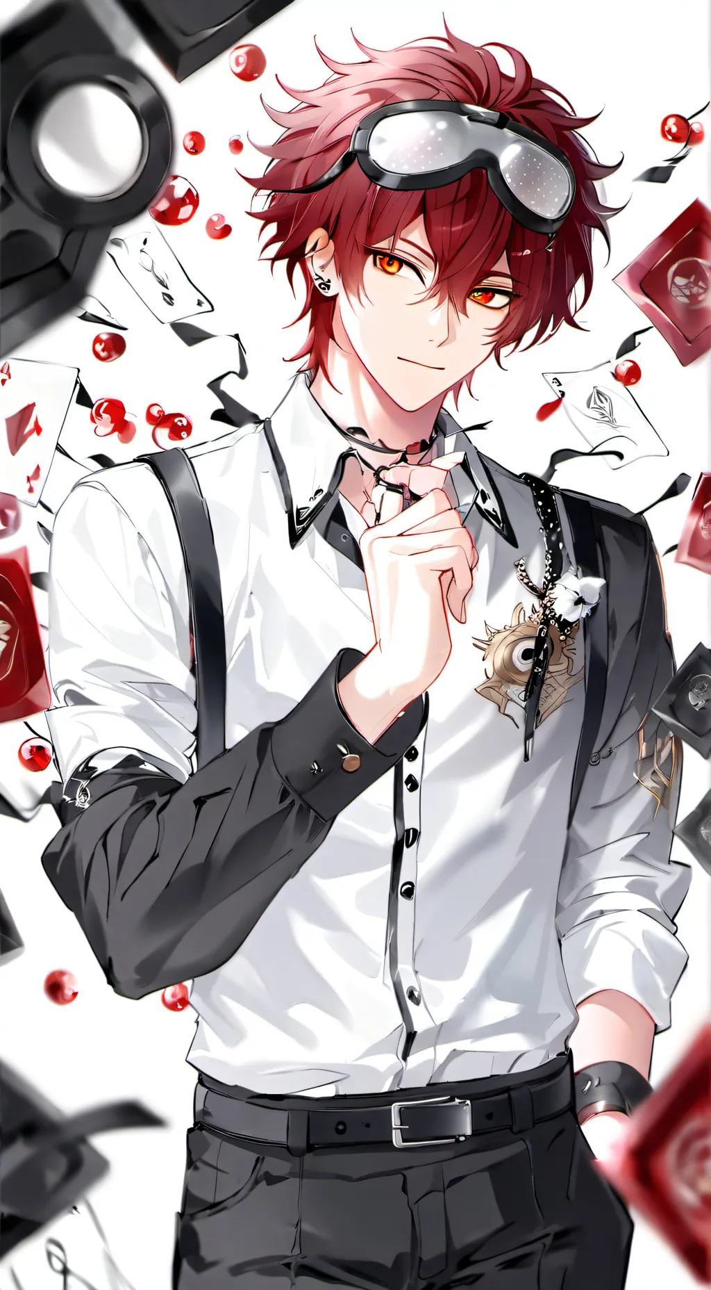 ai character: Aaron background