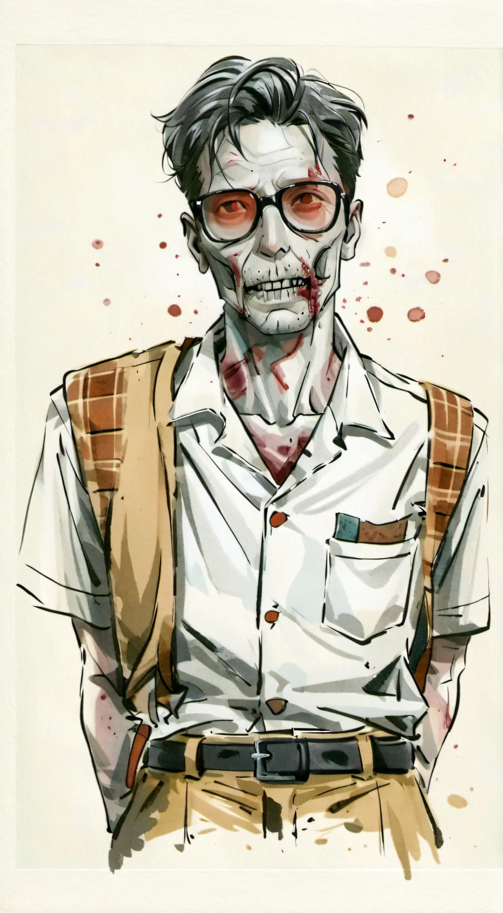 ai character: zombie buso background