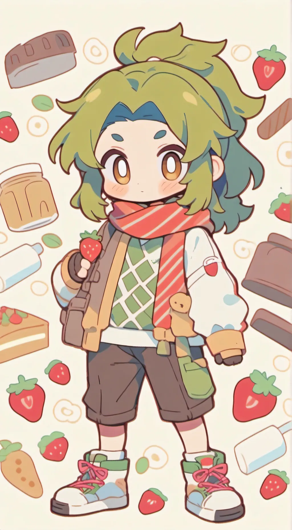 ai character: Sprout Seedly background