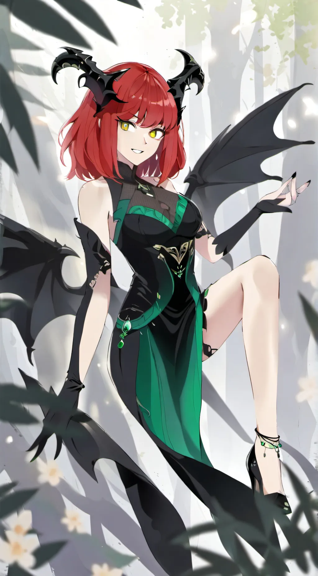 ai character: Misty background