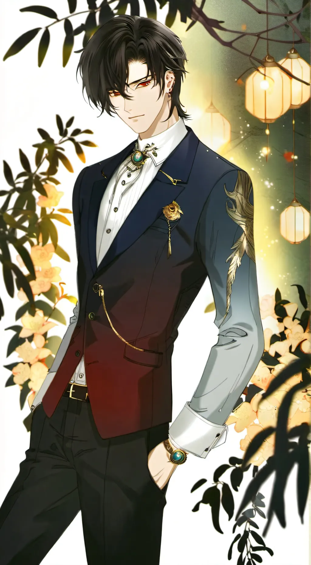 ai character: Jacke background