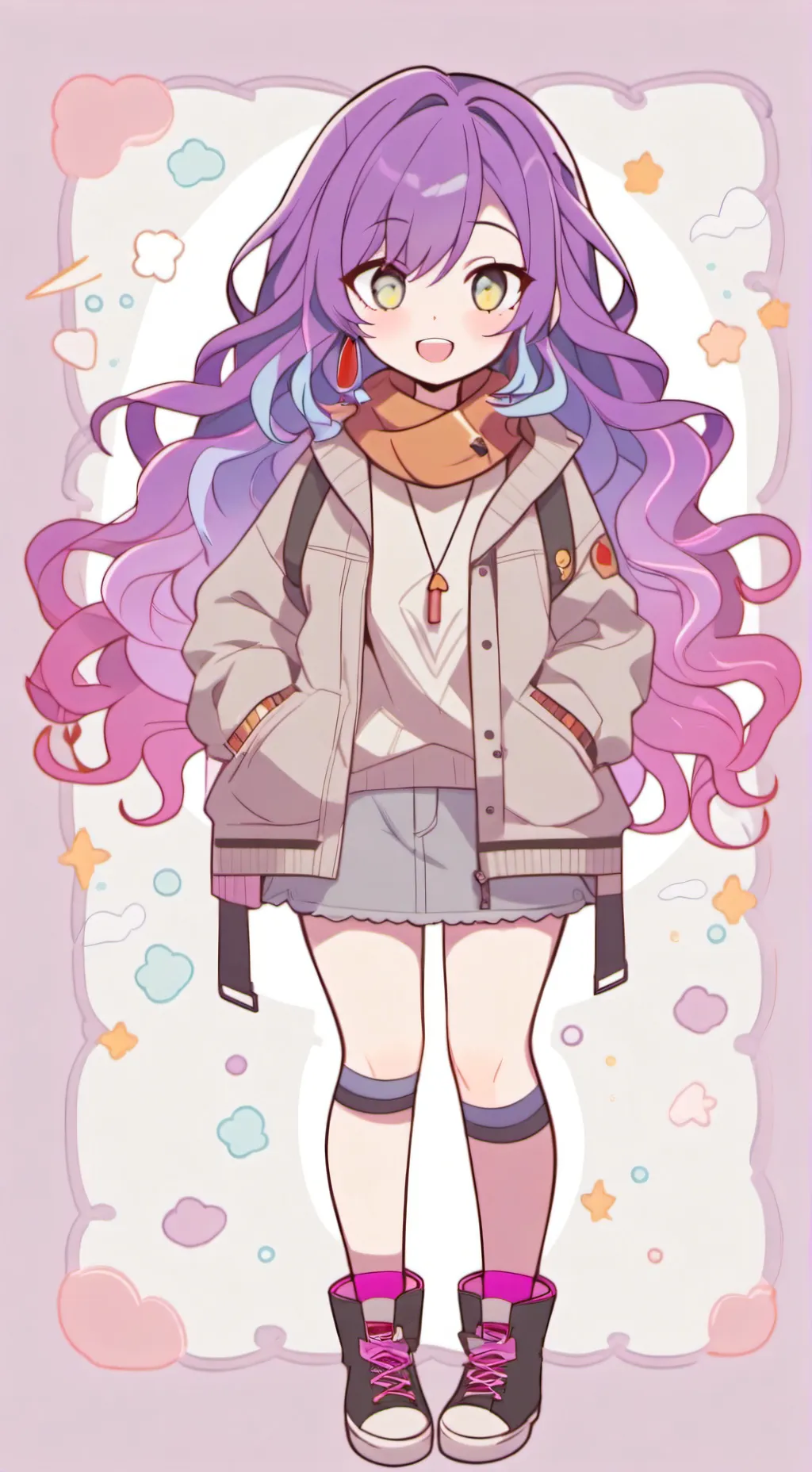 ai character: SunySun background