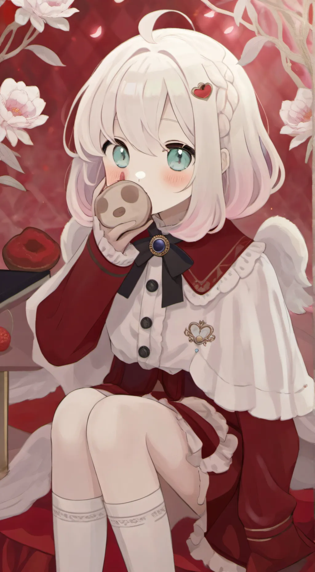 ai character: ... Cosmo x Sprout background