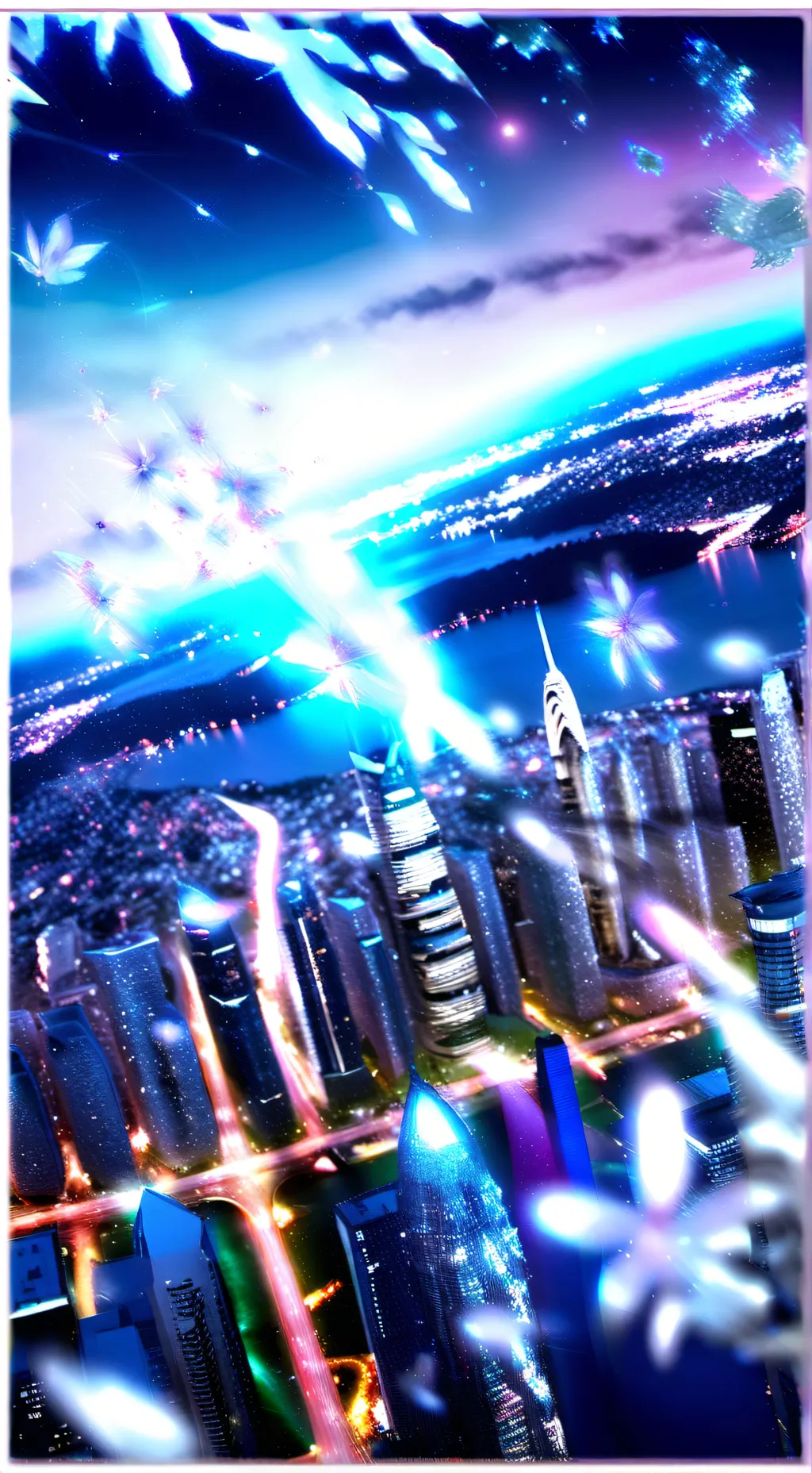 ai character: moonberry background