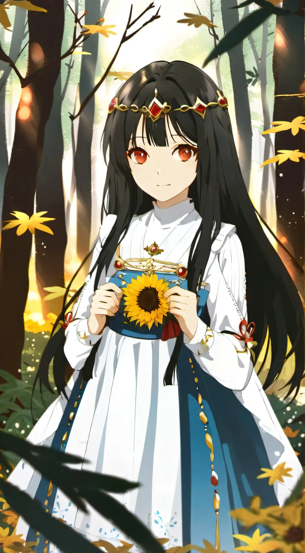 ai character: kny pregnancy test background