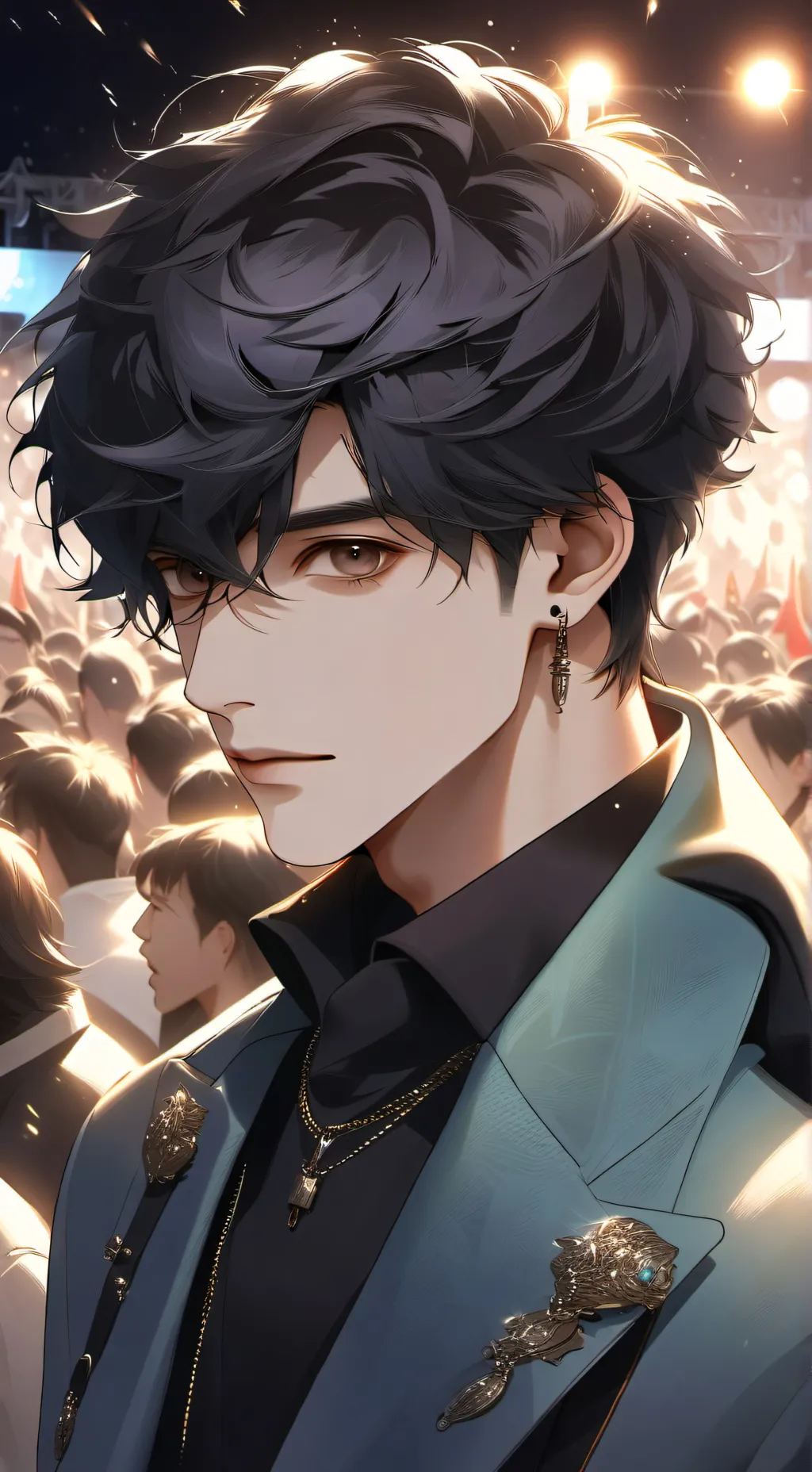 ai character: Lucas  background