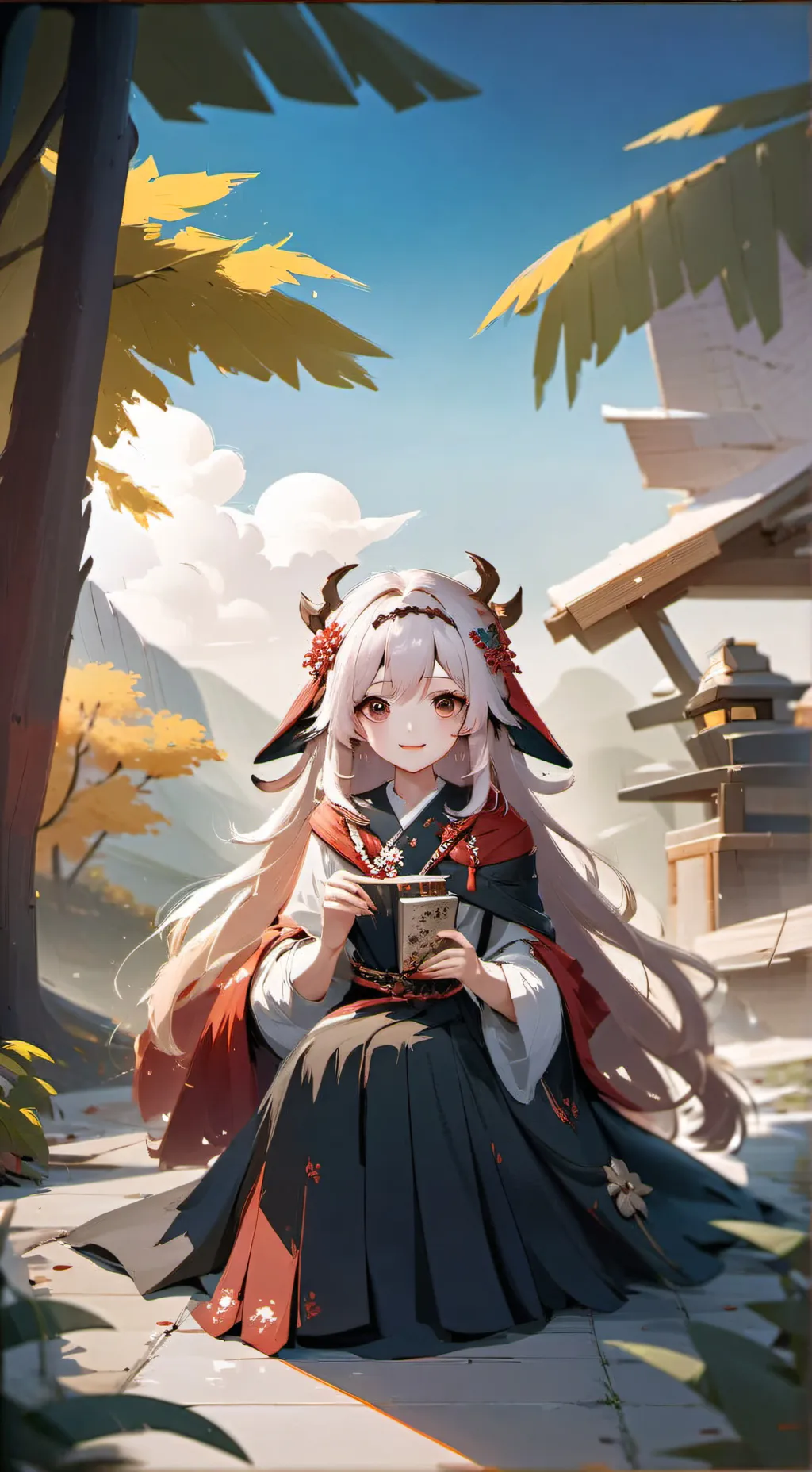 ai character: эмили background