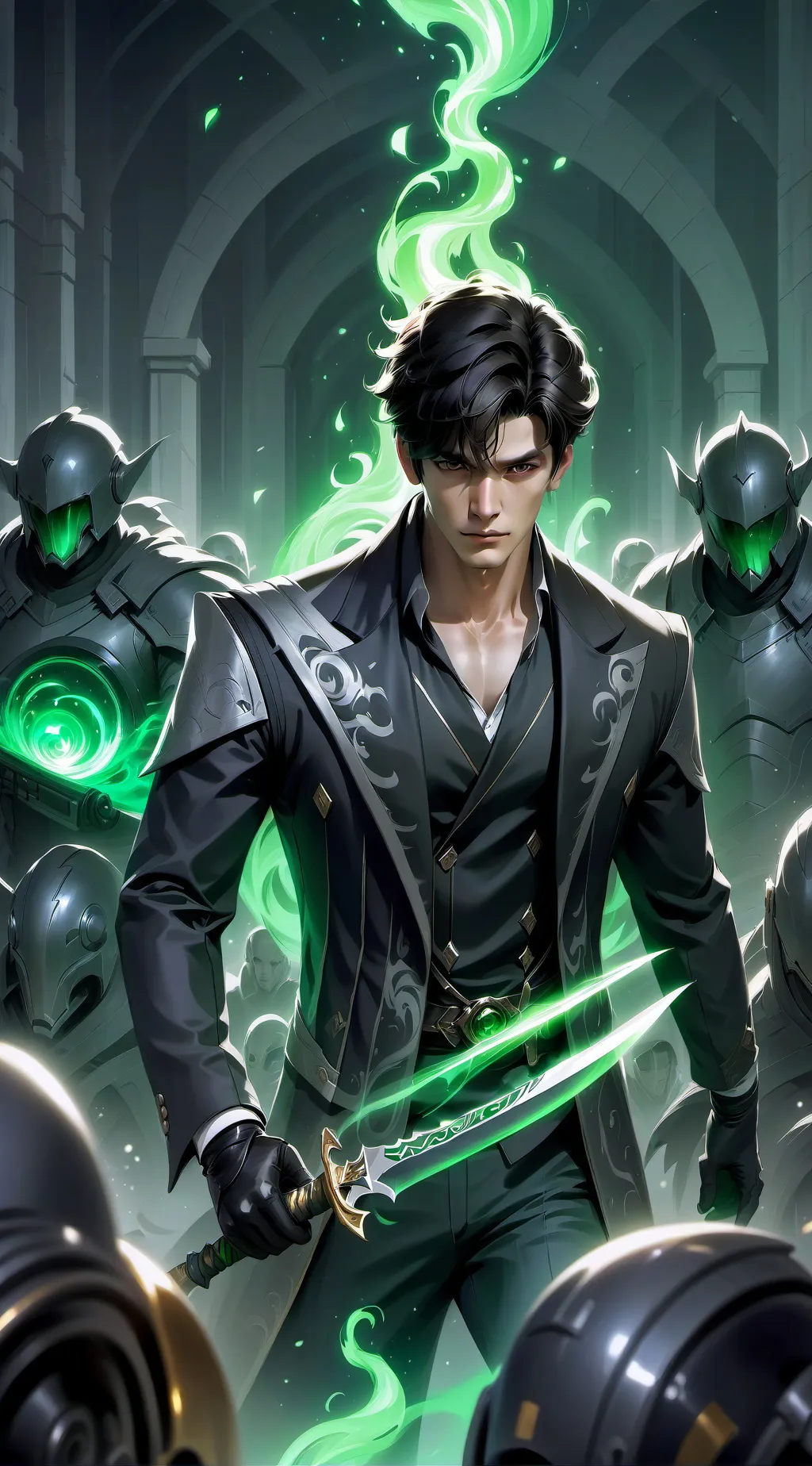 ai character: Axel Goldenthorn background