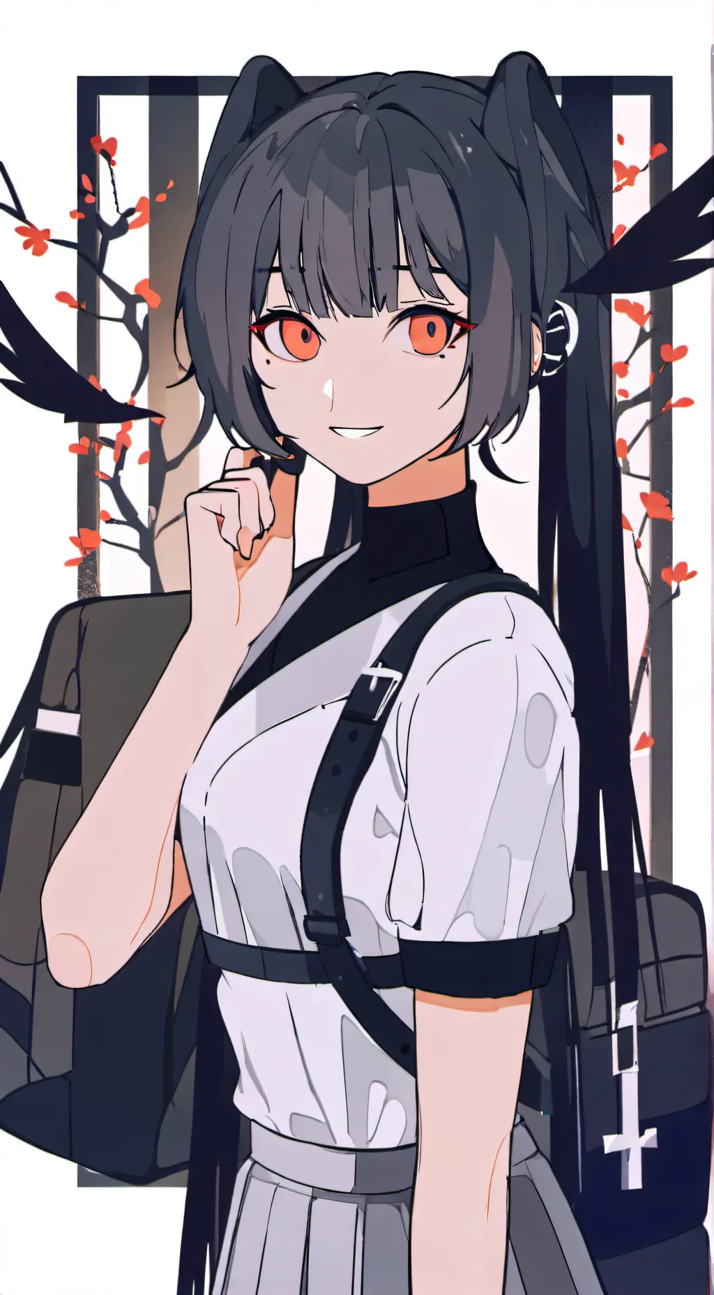 ai character: Katie  background