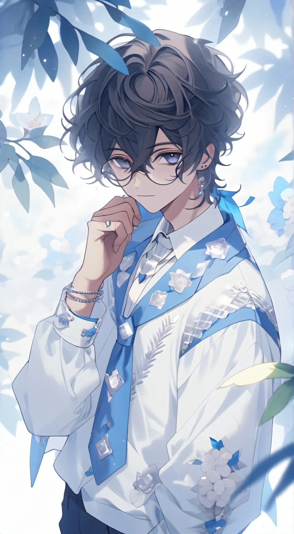 ai character: Sebastián background