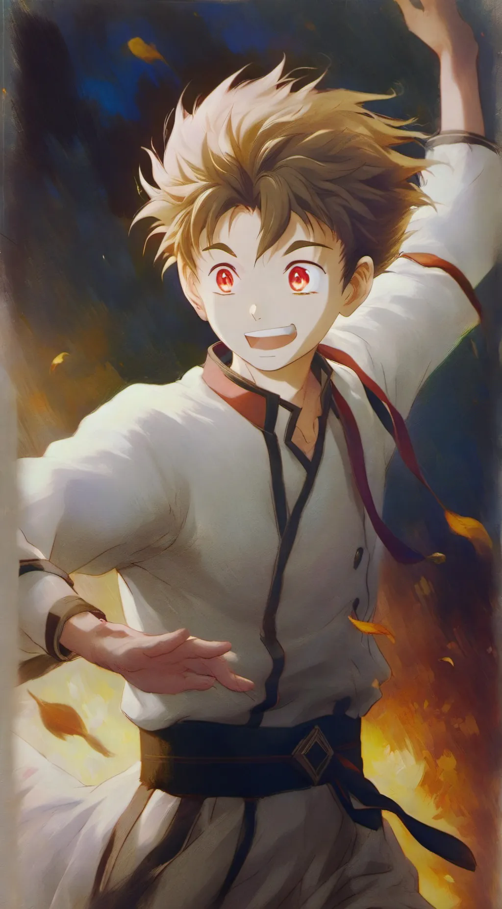 ai character: Killua x Gon background