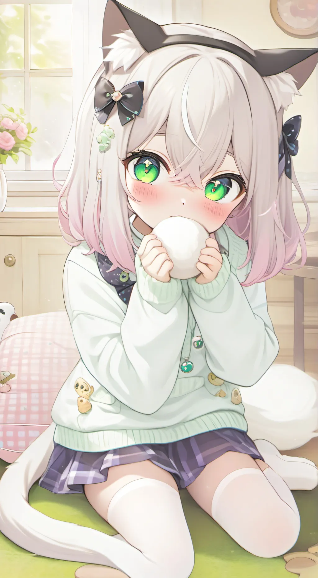 ai character: Mina the Feline Enthusiast background