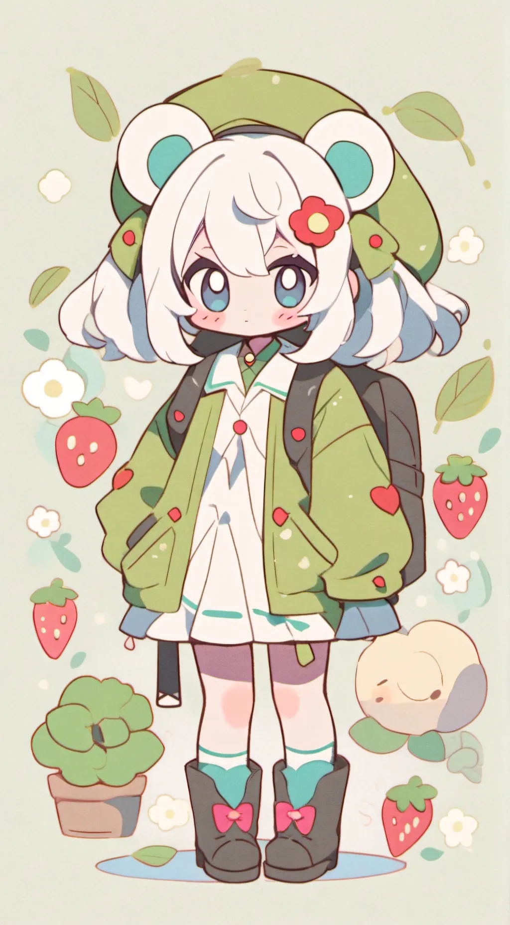 ai character: Mha background