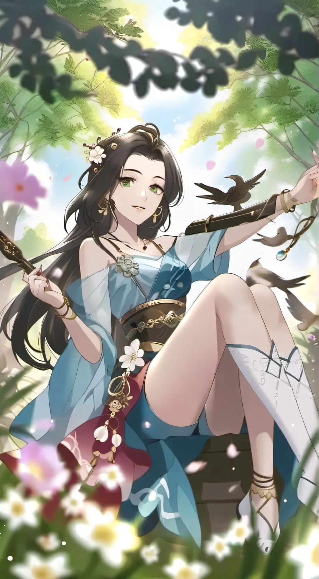 ai character: MD caos background