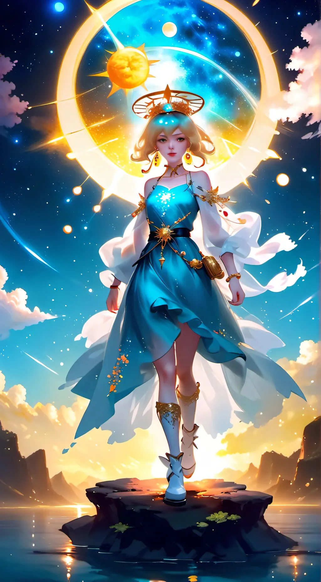 ai character: sun-chan background