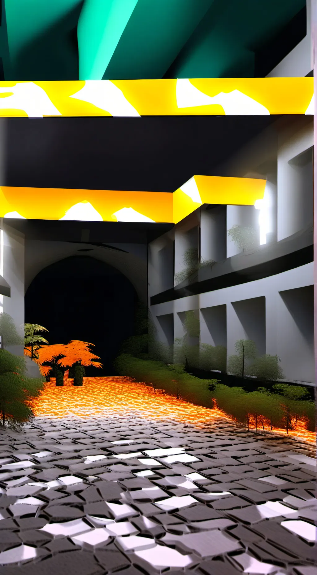 ai character: Hogwarts again background