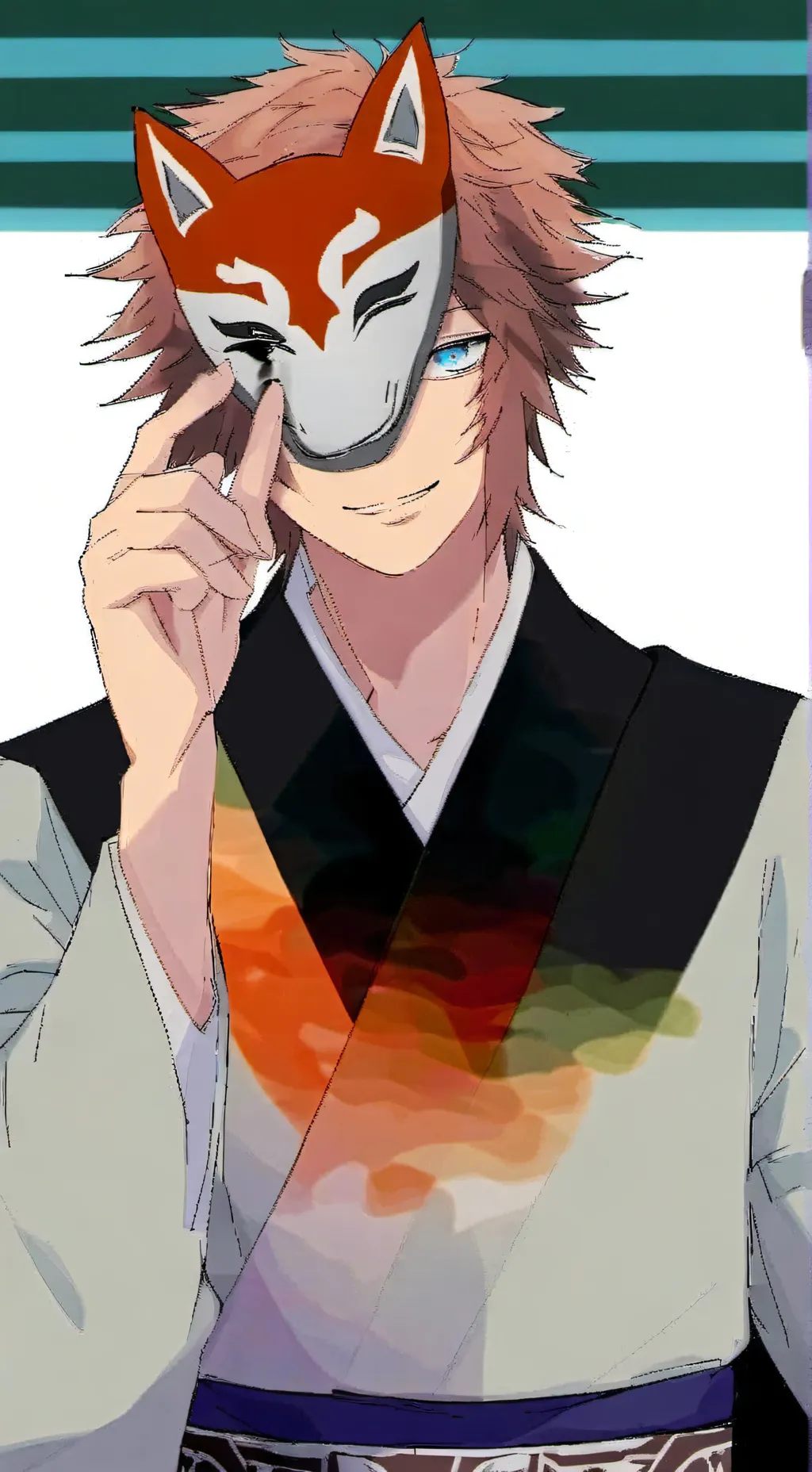 ai character: sabito x giyu background