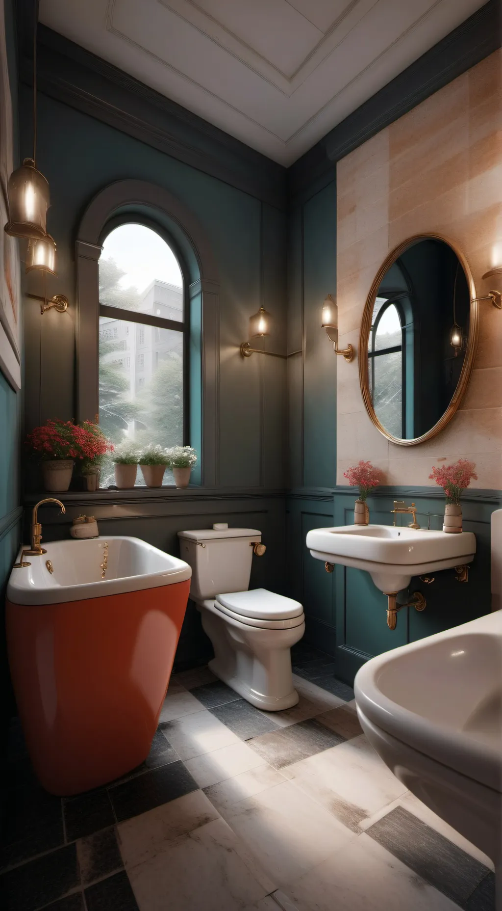 ai character: sprunki meet Karen background