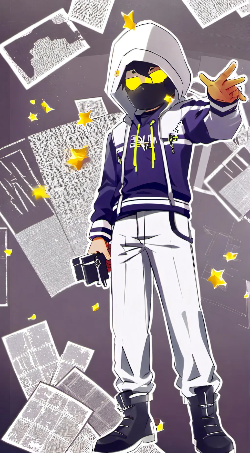 ai character: Make your own background