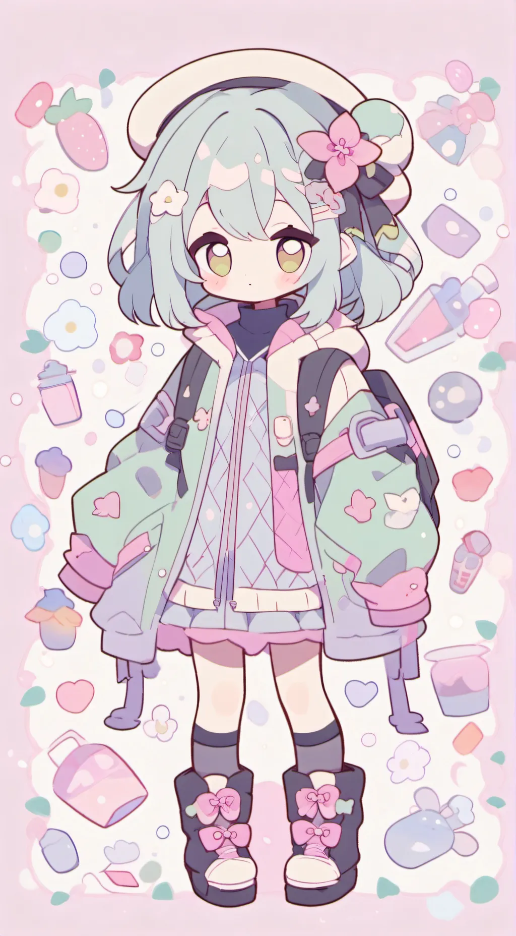 ai character: Ребёнок3 background