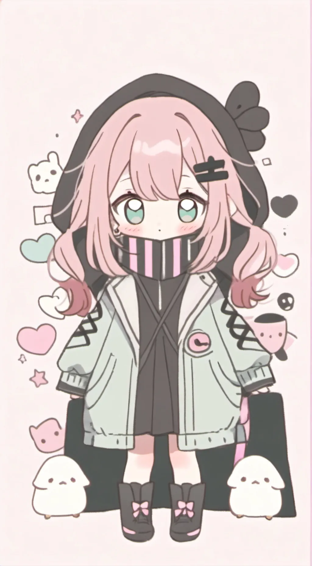 ai character: sprout x cosmo background