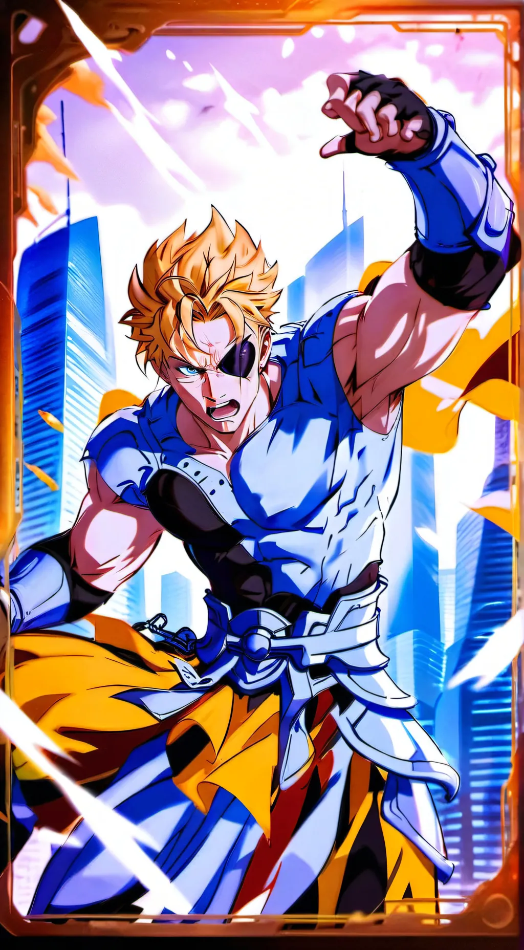 ai character: Future Gohan background