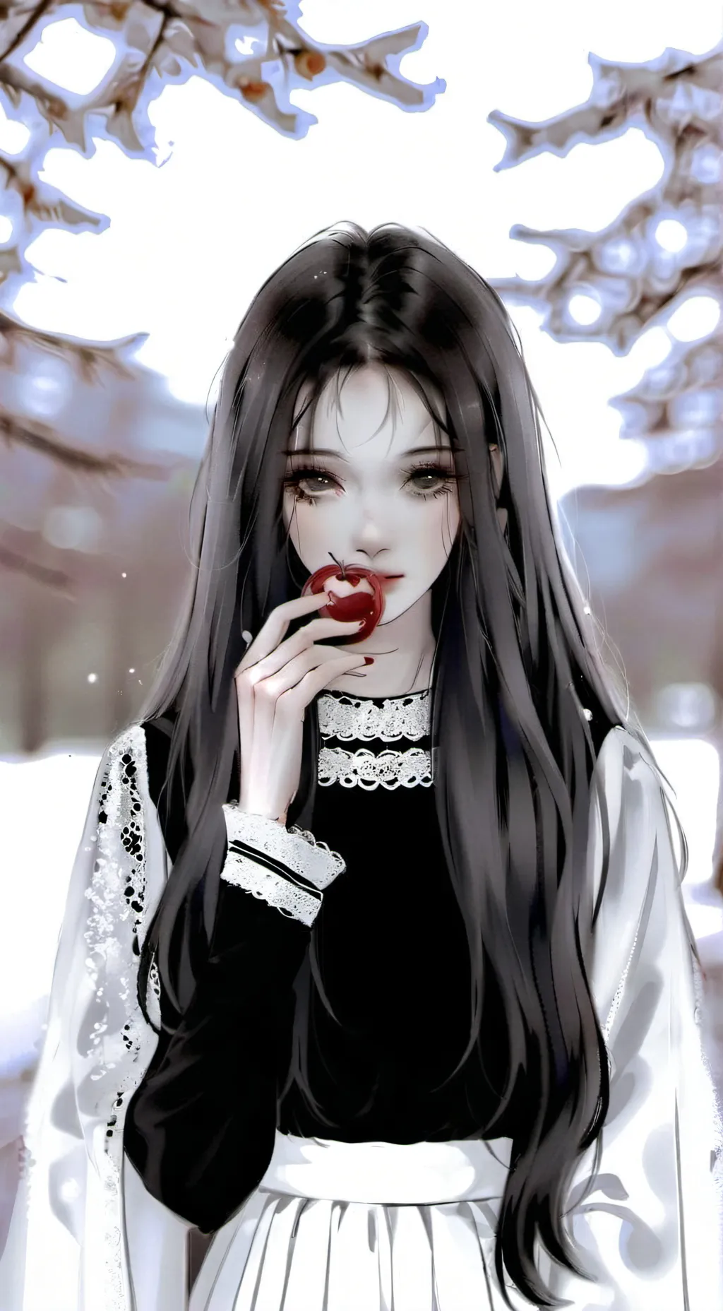 ai character: маринка background