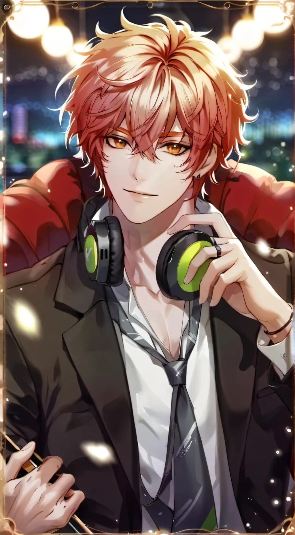 ai character: Elvis .🍃 background