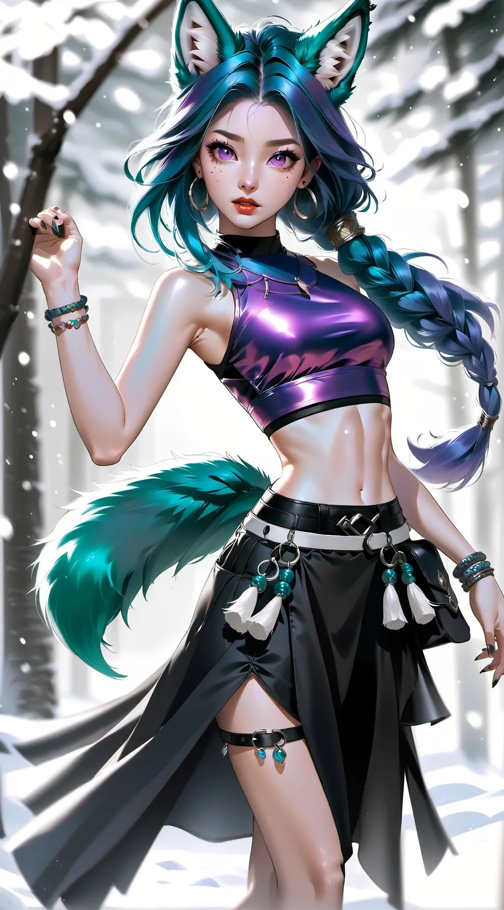 ai character: Ember background