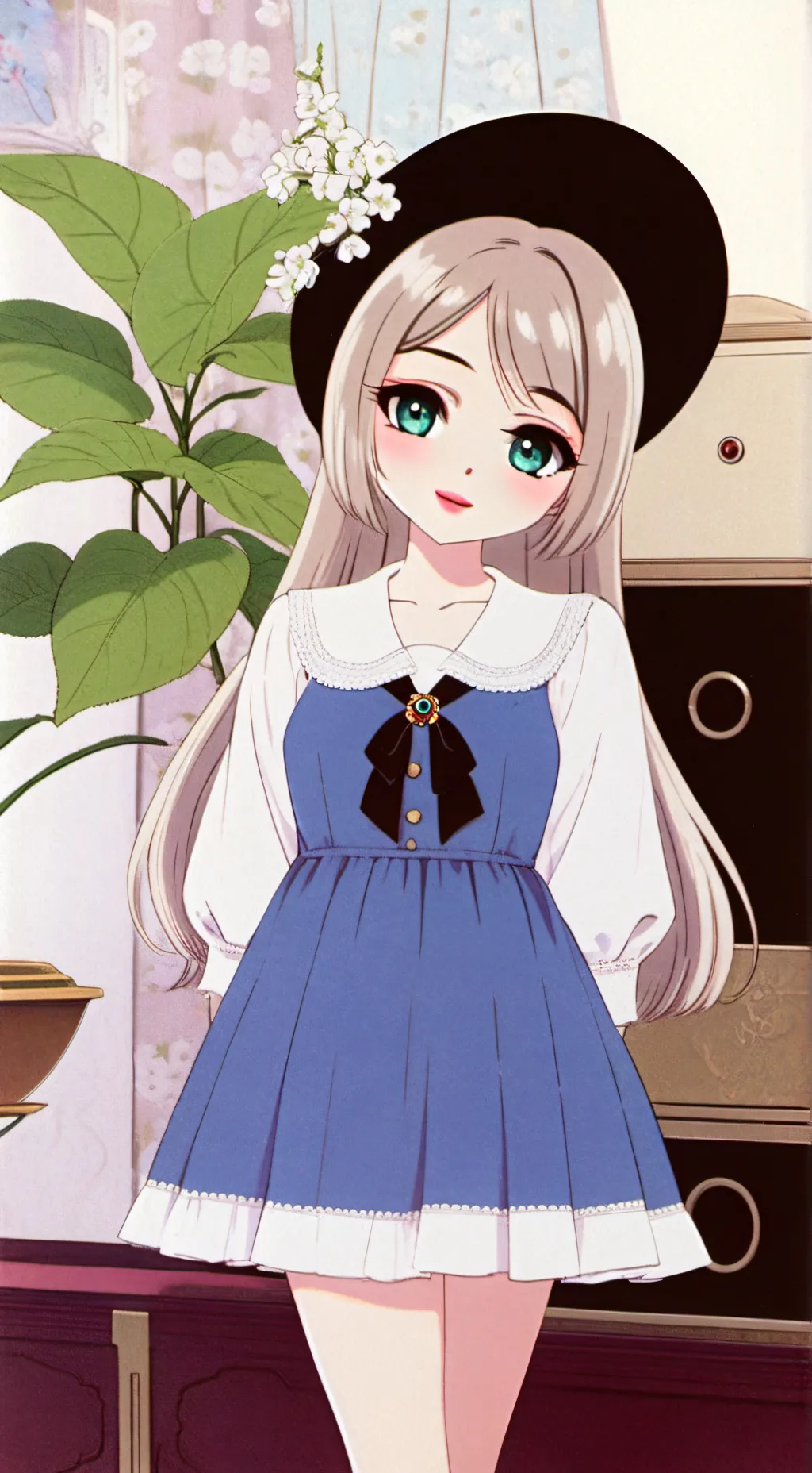 ai character: Emile the pick me  background