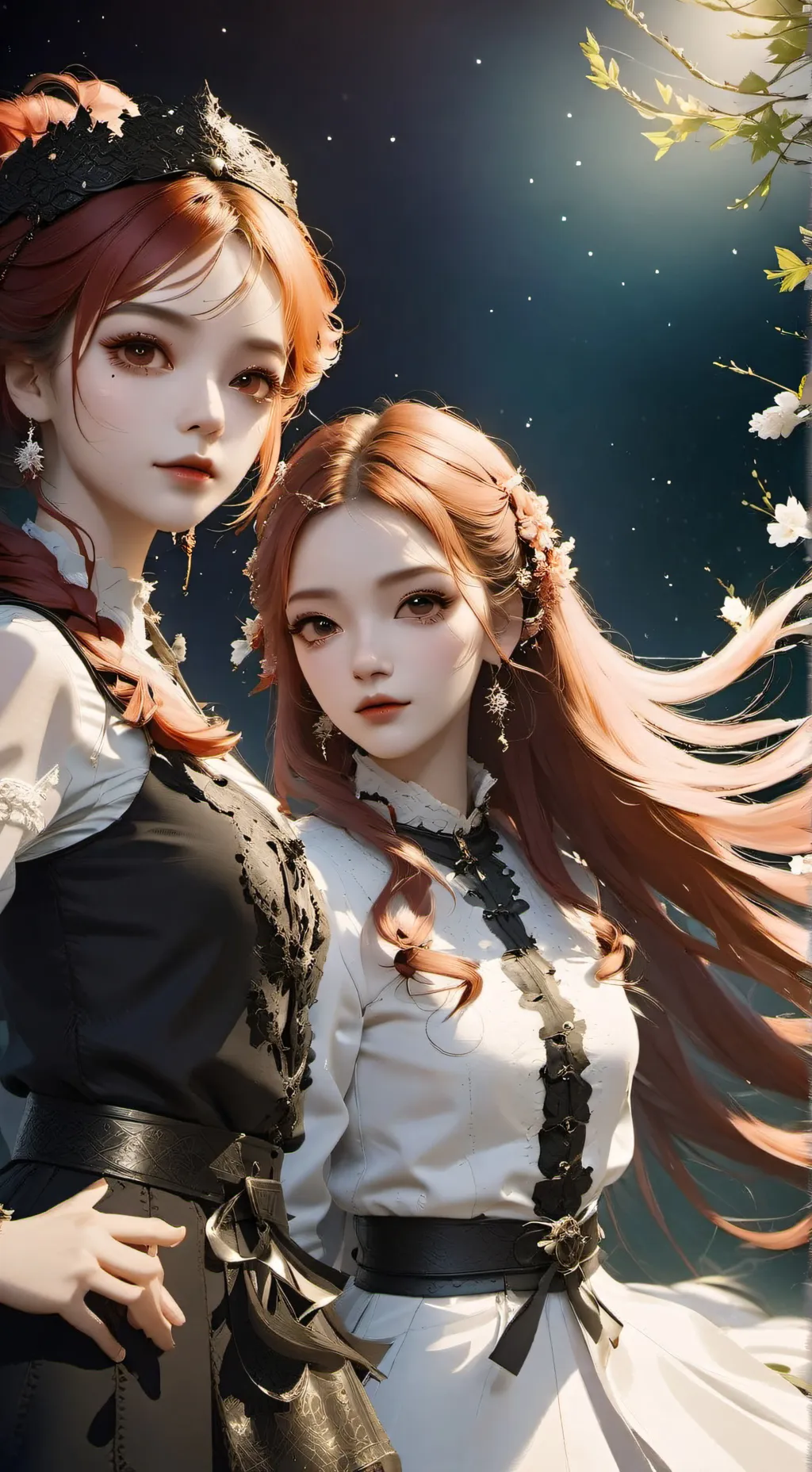 ai character: Sam and cat background